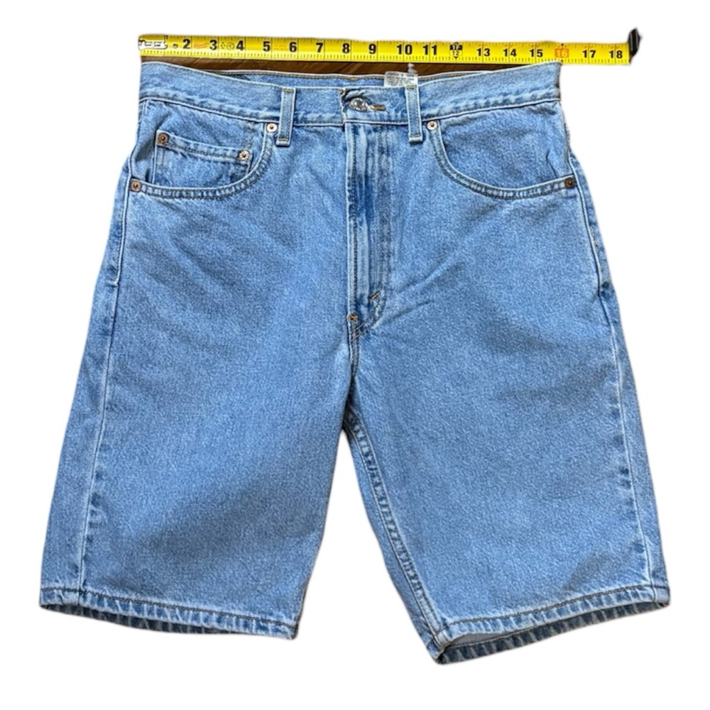 Levi's Light Blue Jean Shorts for Men 505